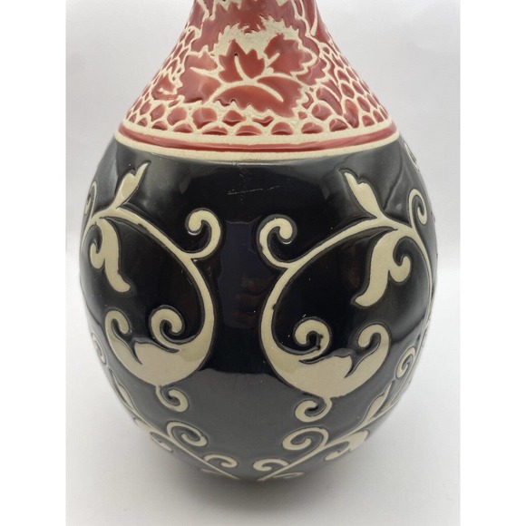 Pier One Imports “ Bohemian Look “ Ceramic Decorative Flower Vase / Container - Picture 6 of 11